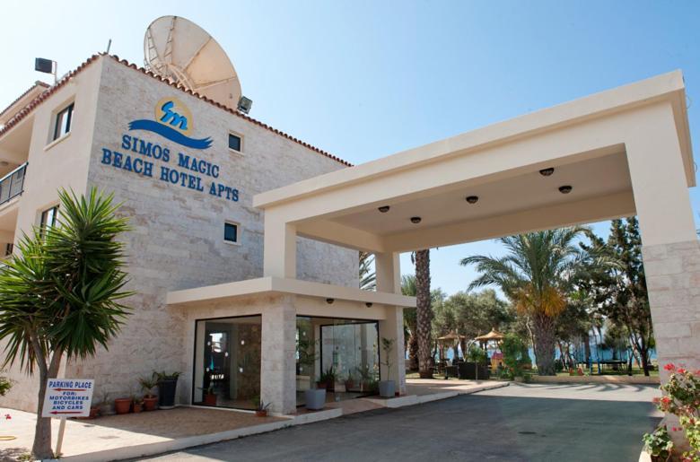 Simos Magic Beach Hotel Apts Agia Napa Exterior foto